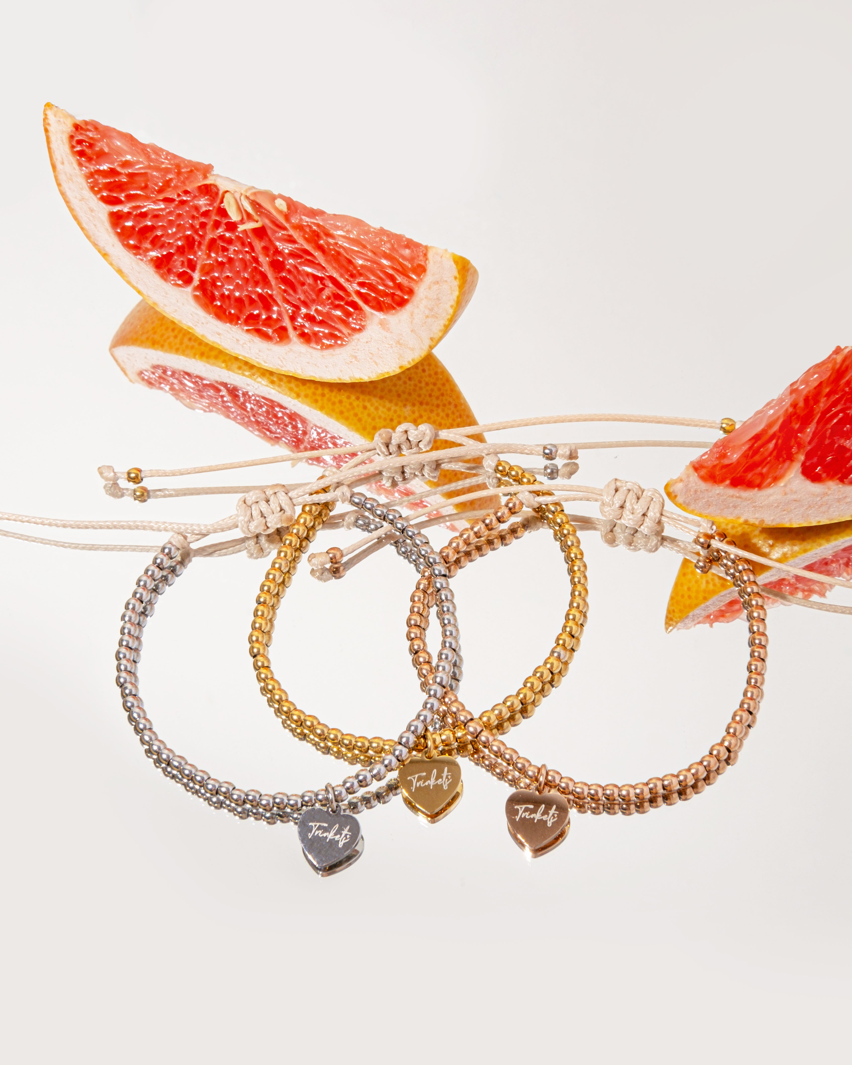 Trinkets Dippin Dots Bracelet (Rose Gold & Silver) Trinkets Jewelry