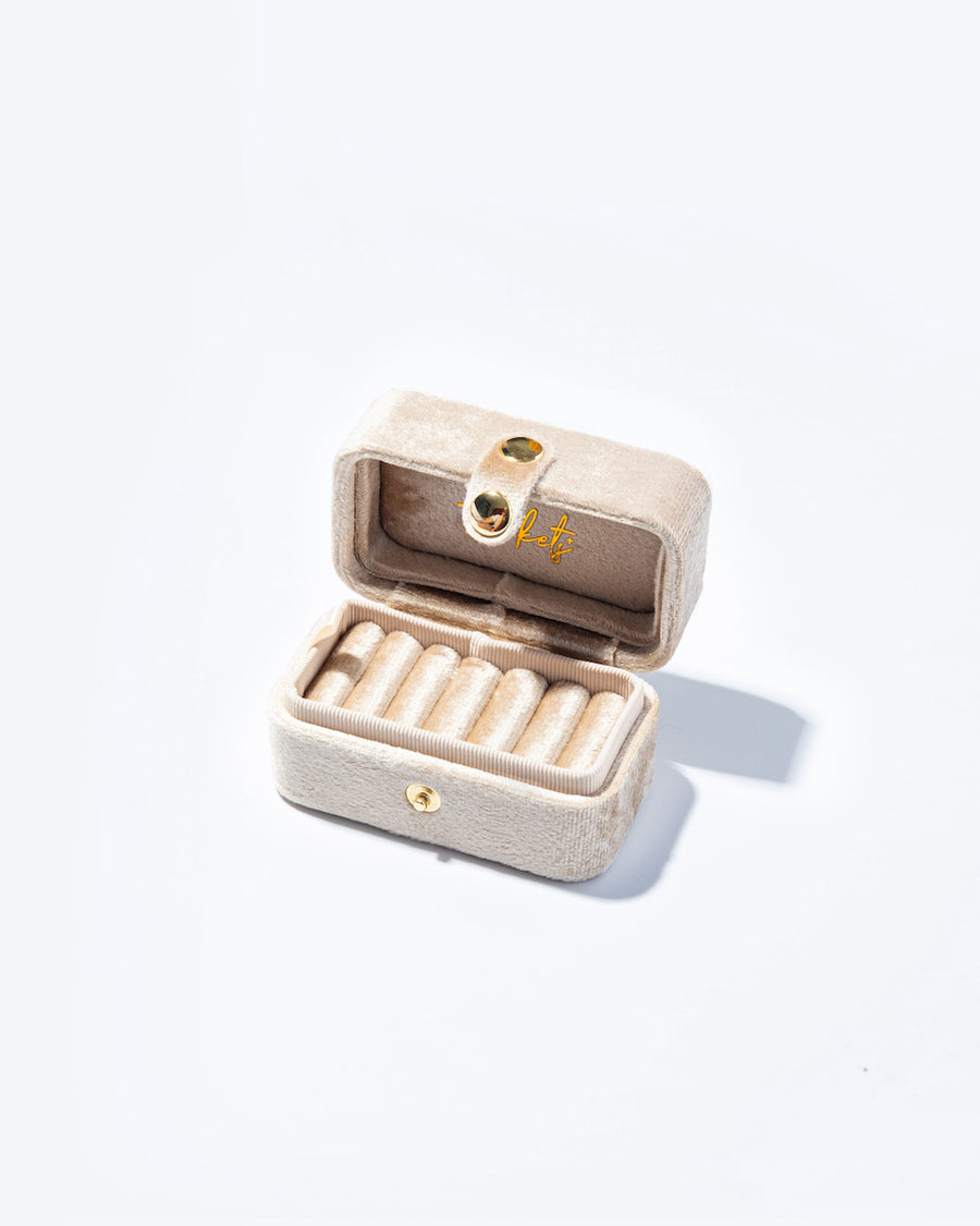 Teeny Trinket Box - Champagne