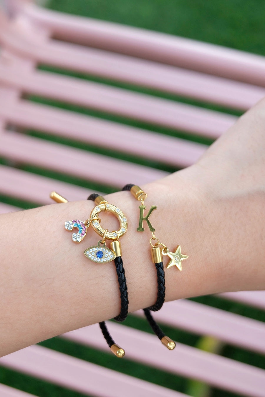 Trinkets Friendship Bracelet - Leather Strap