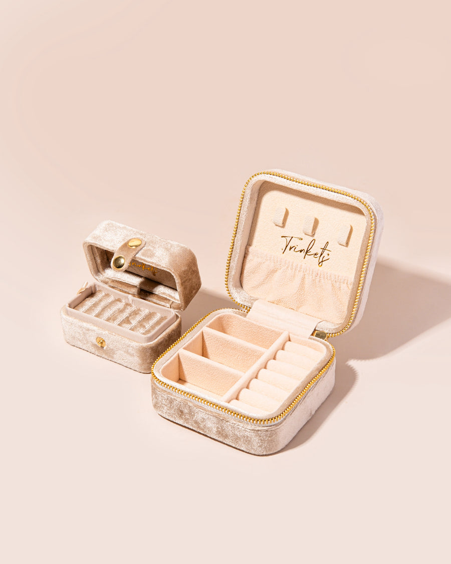 Teeny Trinket Box - Champagne