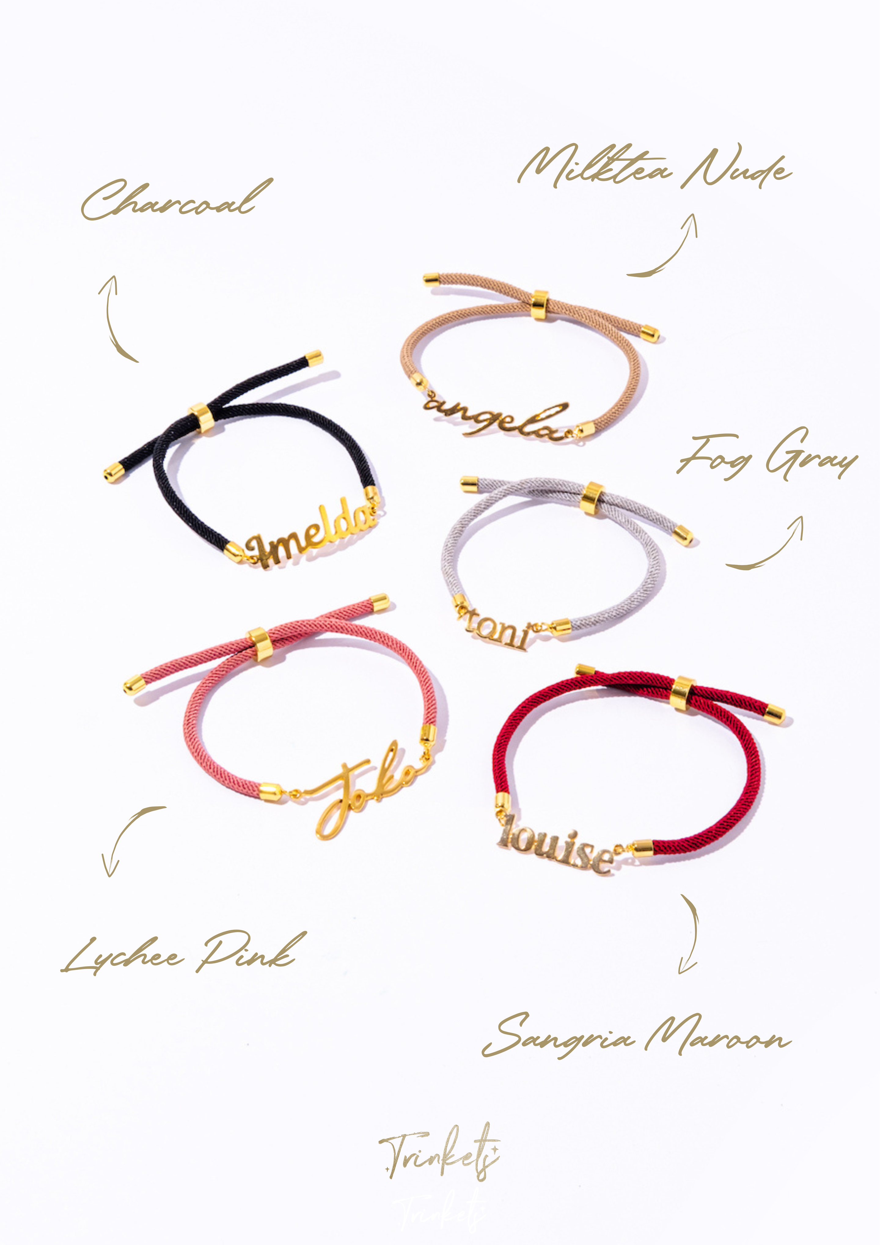 Trinkets Personalized Friendship Bracelet – Trinkets Jewelry