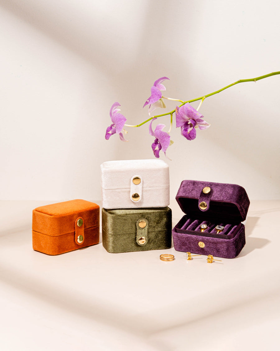 Teeny Trinket Box - Champagne