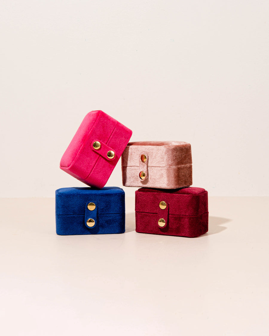 Teeny Trinket Box - Maroon