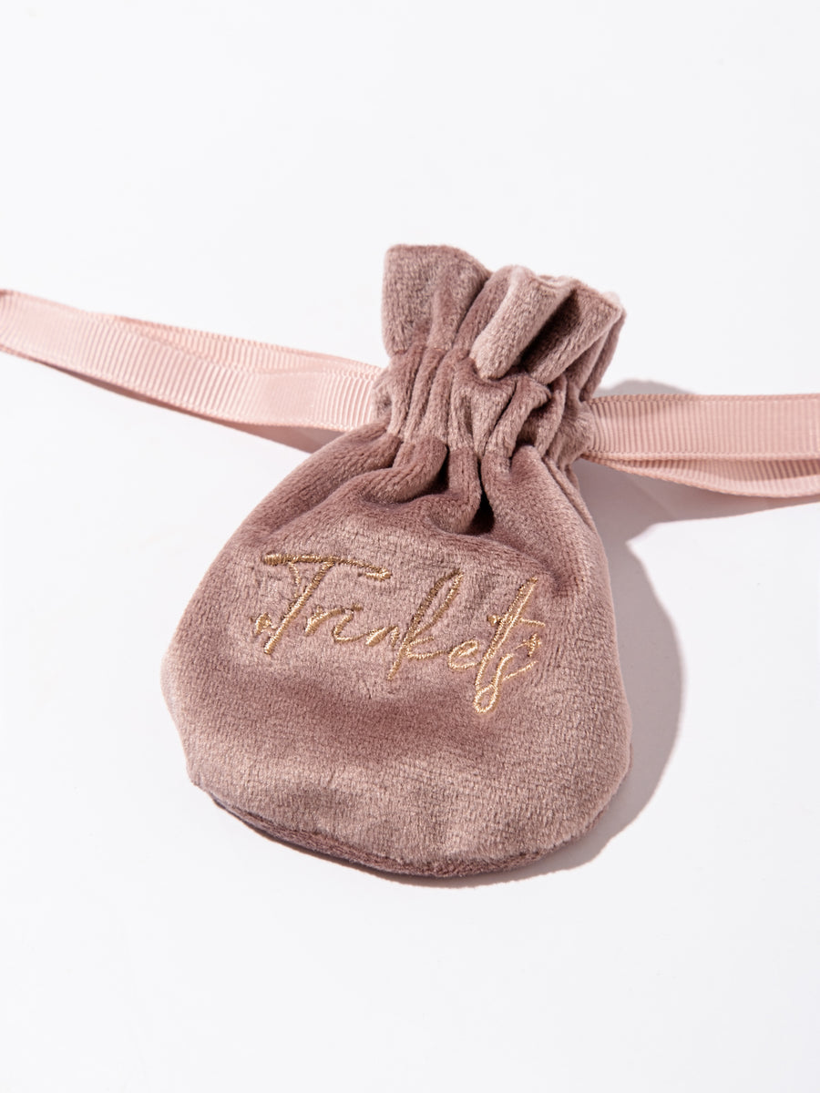 Trinkets Pouch in Rose Glow