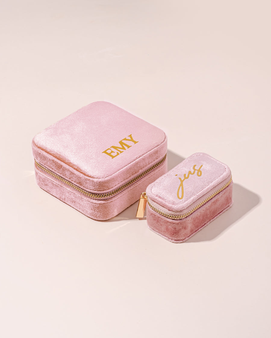 Mini Trinket Box - Nude Pink