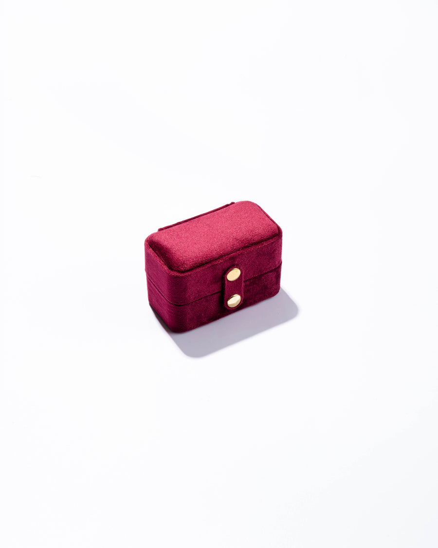 Teeny Trinket Box - Maroon