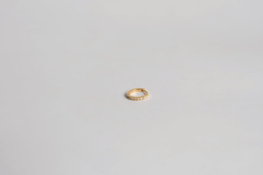 Ultra Thin Diamond Huggies (per piece)