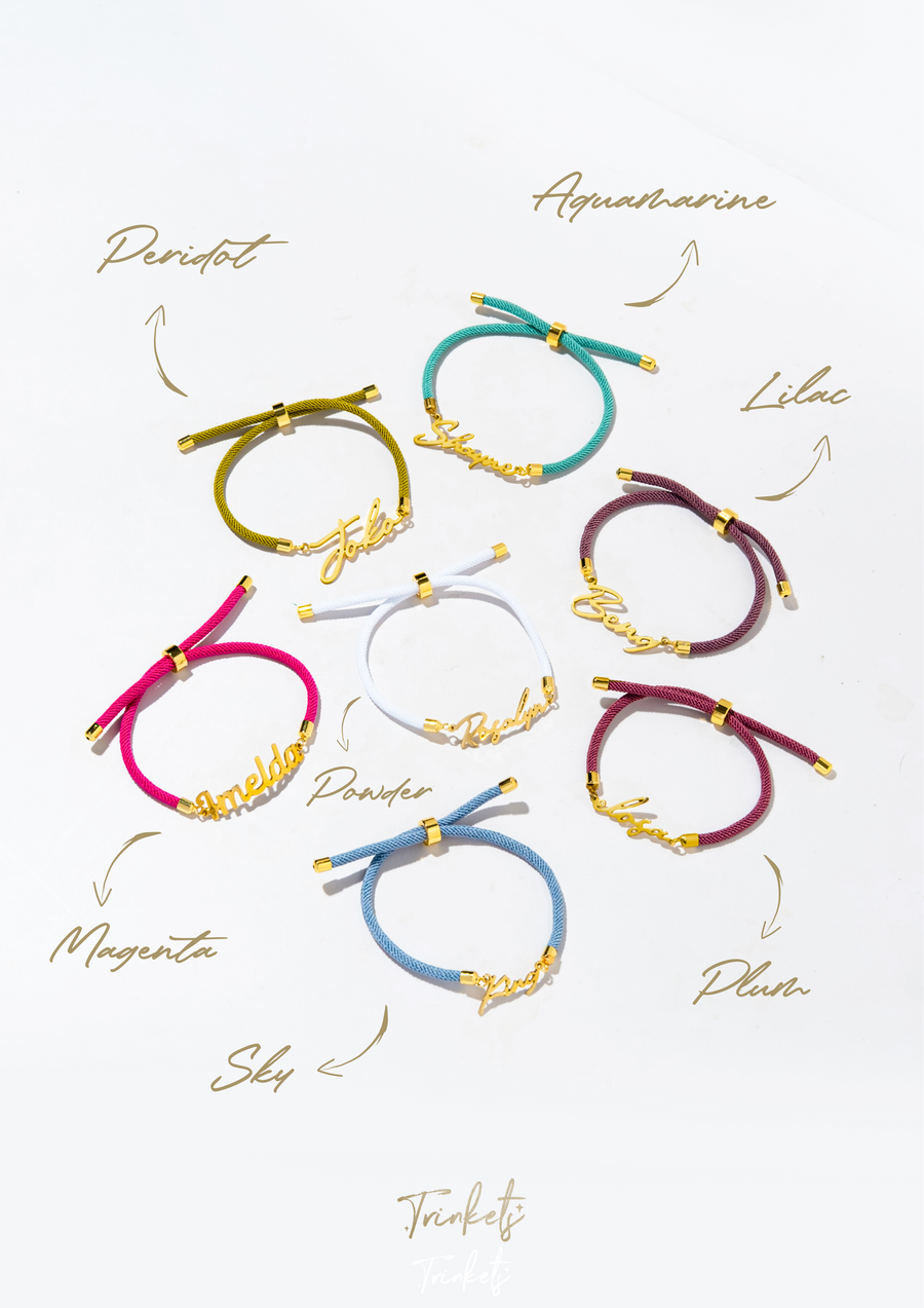 Trinkets Personalized Friendship Bracelet – Trinkets Jewelry