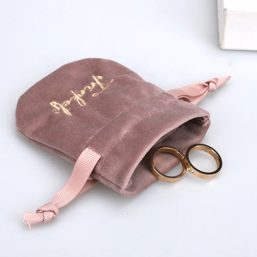 Trinkets Pouch in Rose Glow