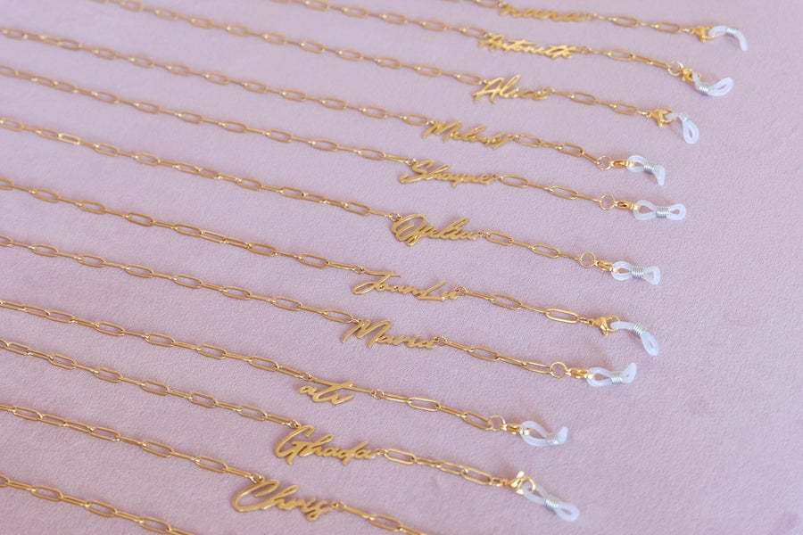 Personalized Multi-way Mask Chain - Paperclip