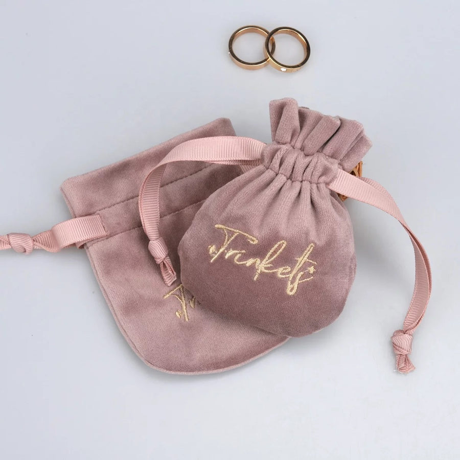 Trinkets Pouch in Rose Glow